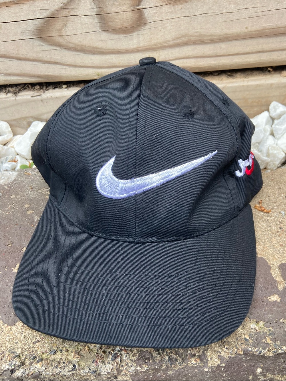 NWOT Vintage 90s Nike Boot Snapback Hat